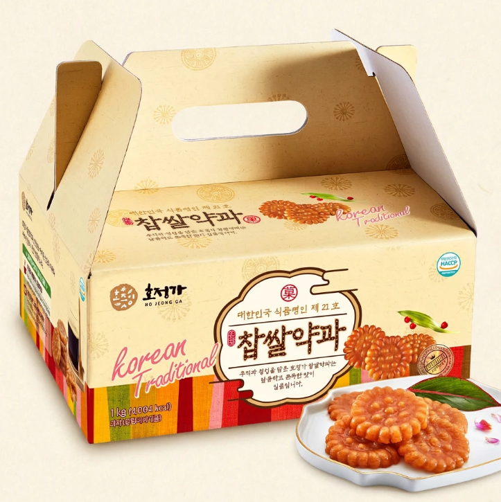 강력추천) 호정가 찹쌀약과 세트, 1kg, 1박스