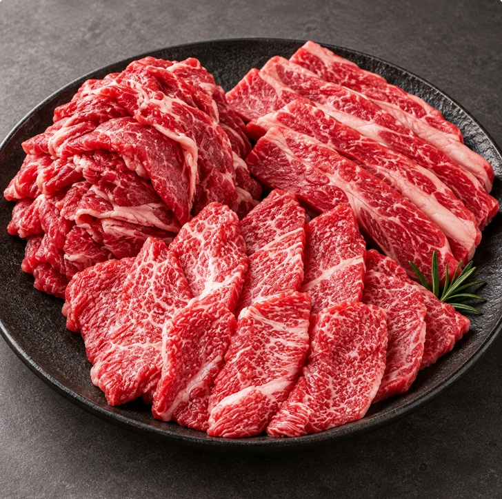 PICK) MARBLIZ 한우 1++ 구이&불고기 모듬, 800g, 1개