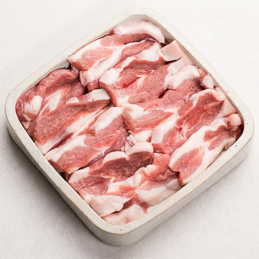하루특가) 돈팡 한돈 꼬들살, 구이/찌개용, 400g, 2개