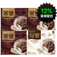 몽쉘 생크림 408g 4개(카카오/오리지널)