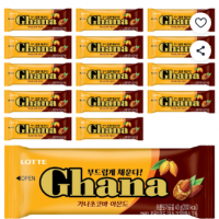 가나 초코바 아몬드, 43g, 15개
