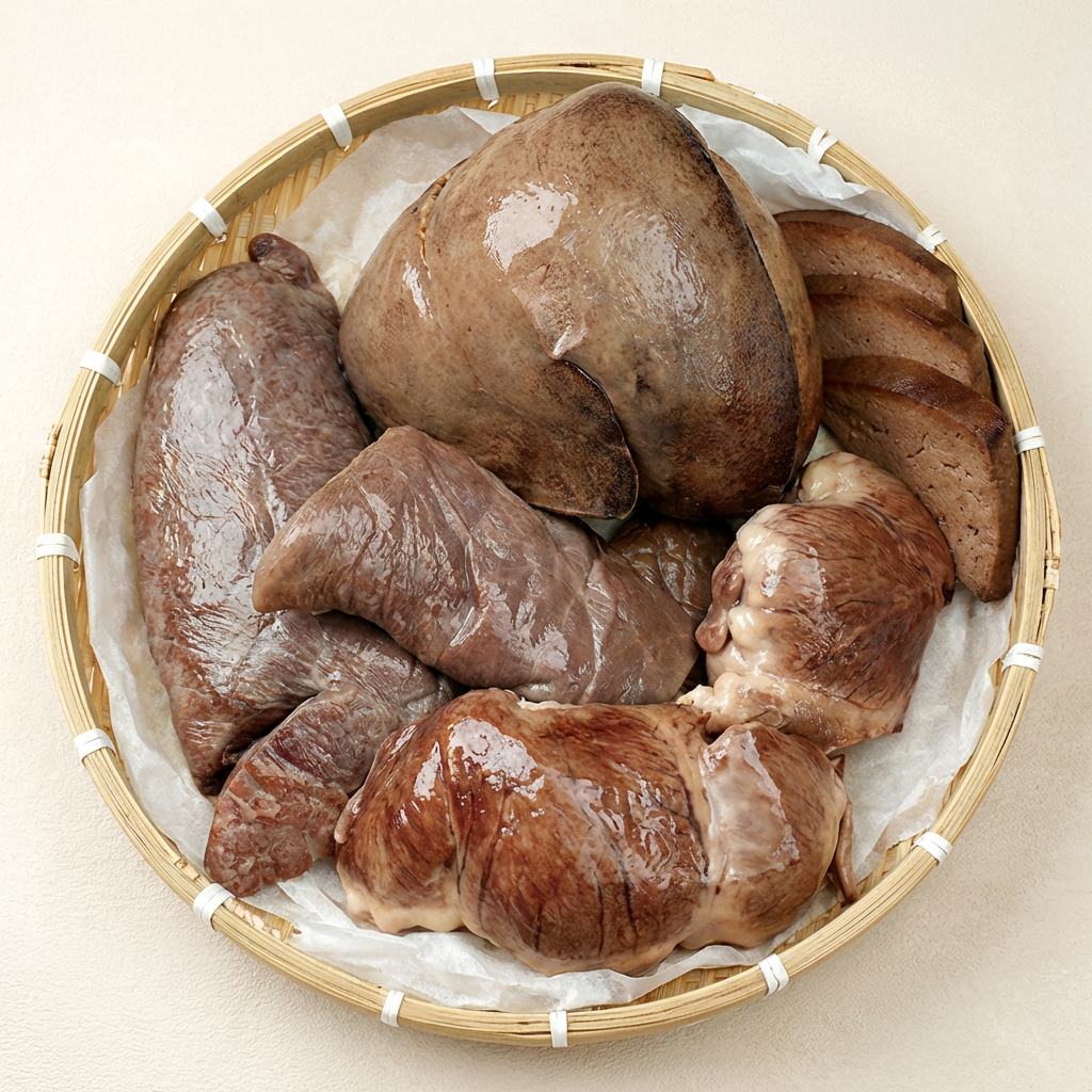 하루특가) 맛팜 토종순대, 400g, 1개 + 내장모듬, 500g, 1개