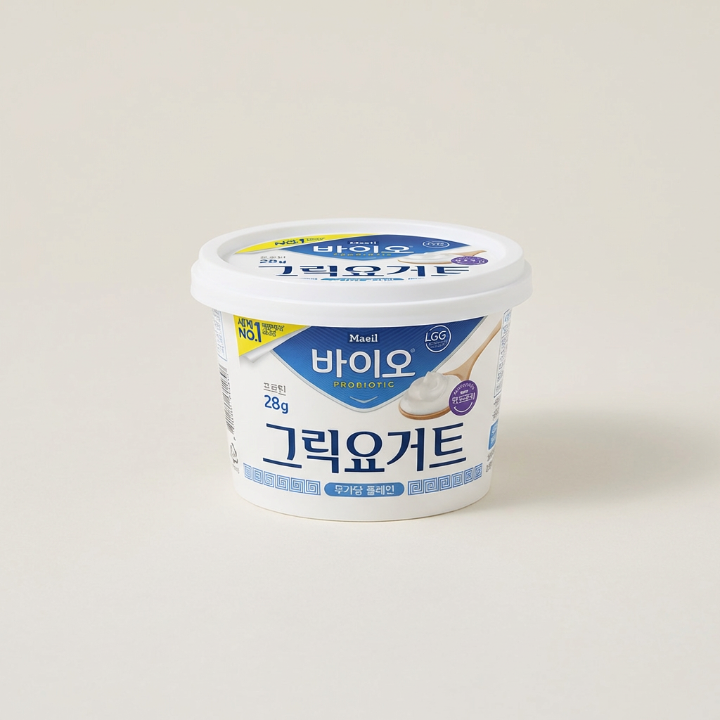 선착순특가) 매일바이오 그릭요거트 무가당 플레인, 400g, 6개