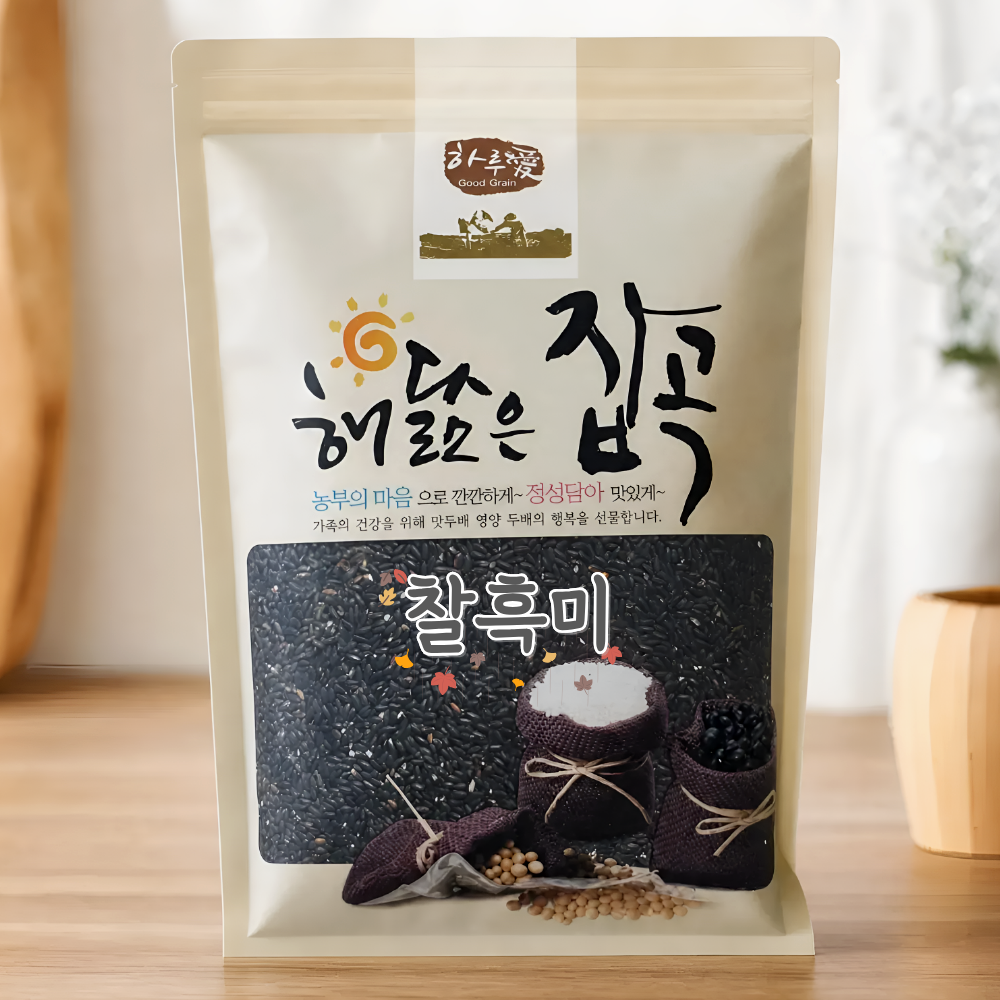 선착순특가) 국내산 찰흑미, 2kg, 1개