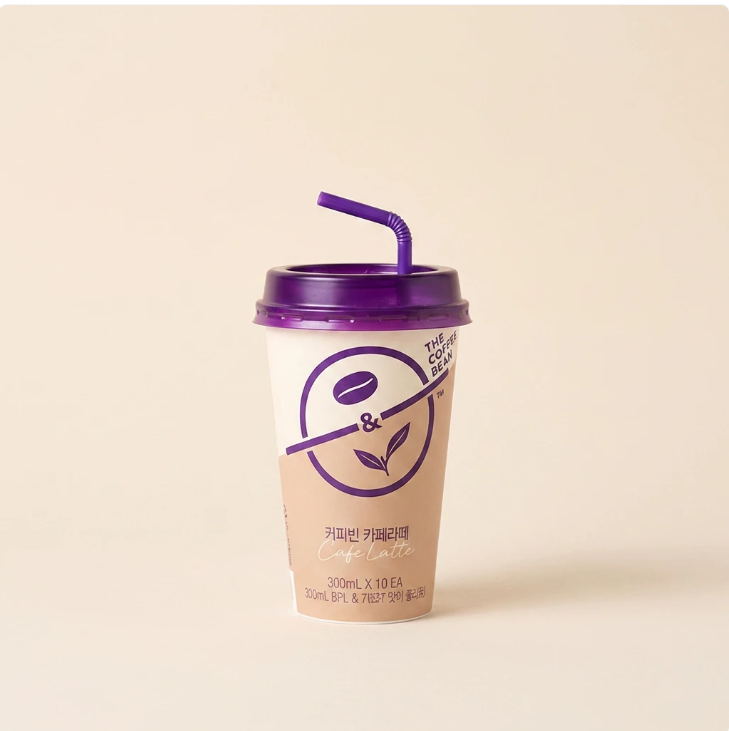 역대급특가) 커피빈 카페라떼 컵커피, 300ml, 20개