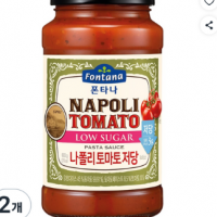 폰타나 나폴리 저당 토마토 파스타소스, 600g, 2개