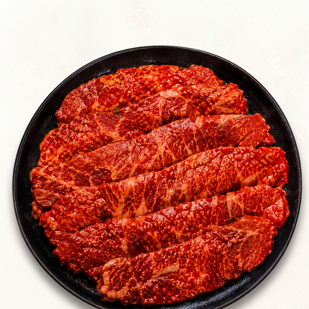 하루특가) 양념 치마살, 300g, 2개