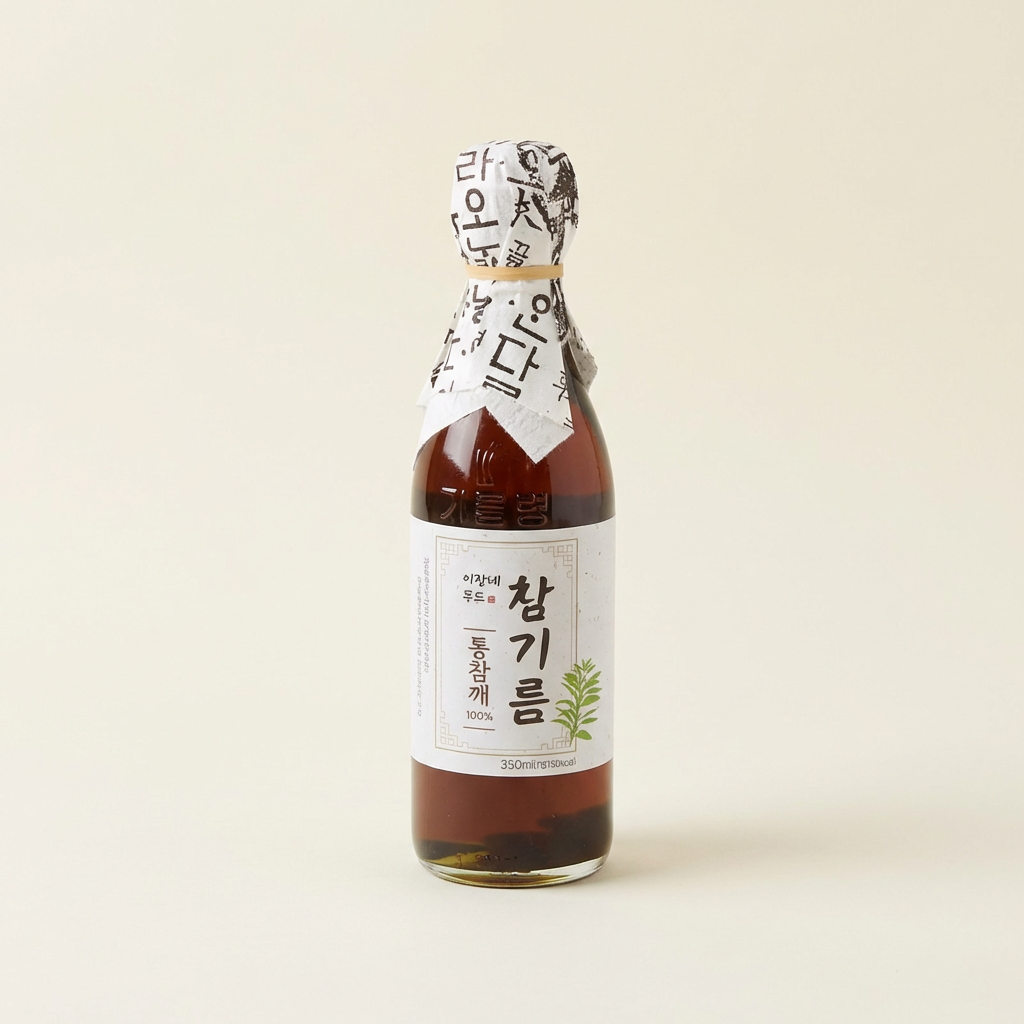 하루특가) 전통압착 통참기름, 350ml, 2개