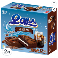 해태제과 오예스 콜드브루, 363g, 2개