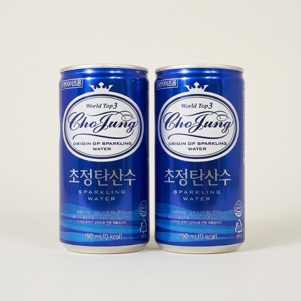하루특가) 일화 초정 탄산수 플레인, 190ml, 60개