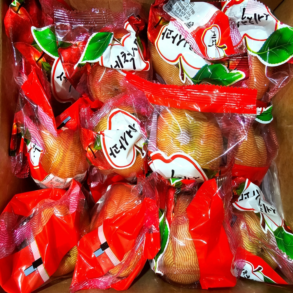 하루특가) 세척 사과, 한입과, 14과 내외, 2kg, 1박스