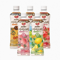 보성홍차 아이스티 제로 5종 복숭아/레몬/애플/샤인머스캣/한라봉 500ml 24개 골라담기