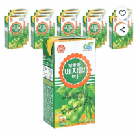 베지밀 비 달콤한 두유, 190ml, 16개