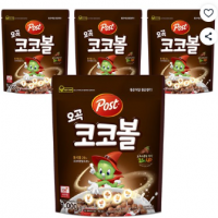 포스트 오곡 코코볼 시리얼, 1kg, 4개