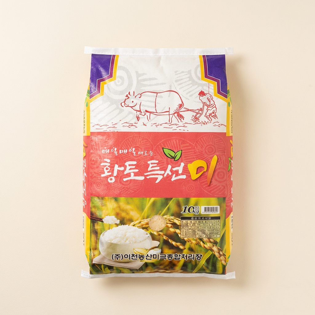 하루특가) 이천농산 황토특선미 2026년 햅쌀, 상등급, 10kg, 1개