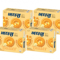 해태제과 버터링 골드, 194g, 4개
