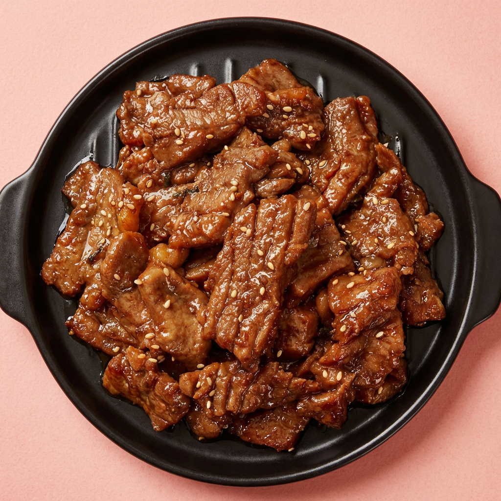 하루특가) 순살 양념 목살구이, 600g, 3개