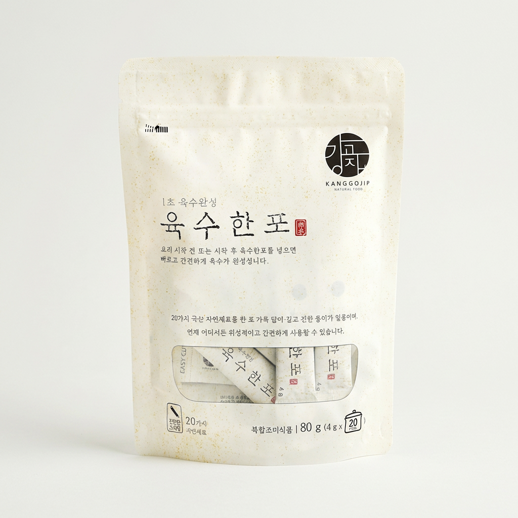 하루특가) 강고집 육수한포, 80g, 2봉