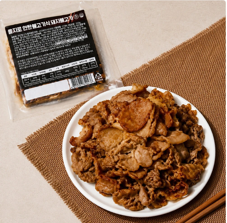 강력추천) 50년 전통 을지로 연탄불고기식 돼지불고기, 250g, 4개