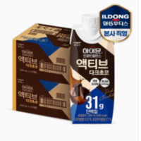 프로틴 밸런스 액티브 다크초코 330mlx24개