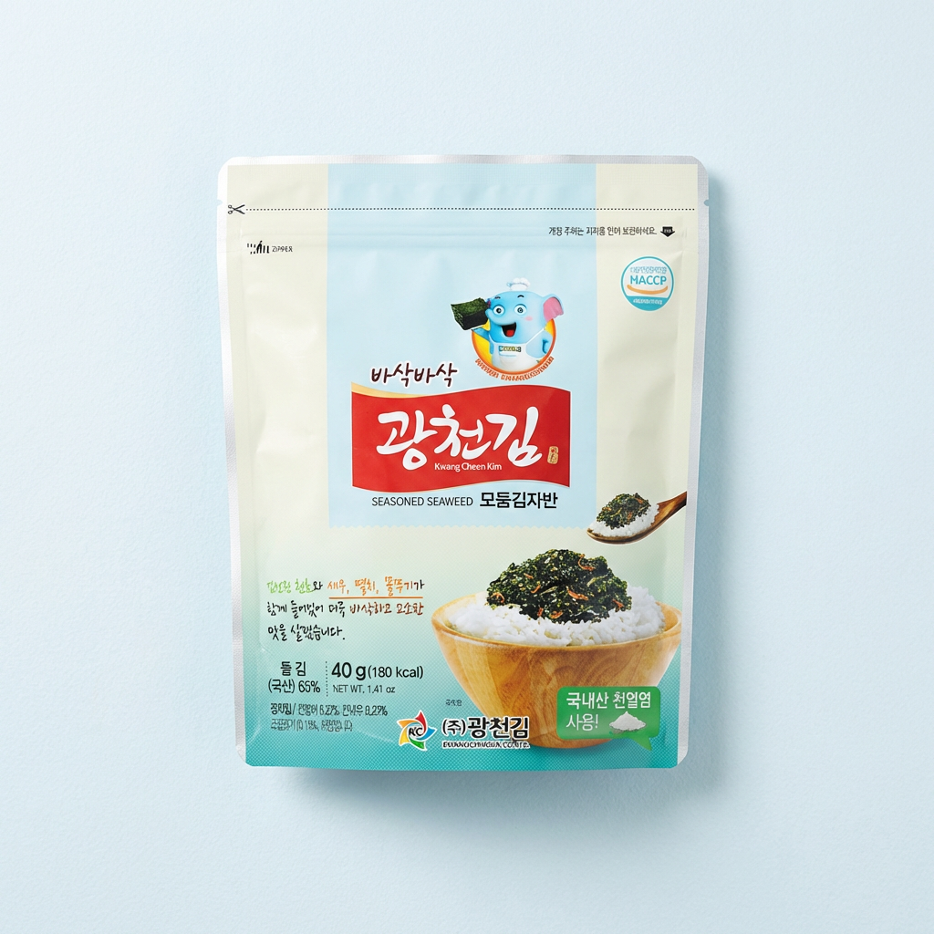 하루특가) 모둠 광천 김자반, 40g, 10봉