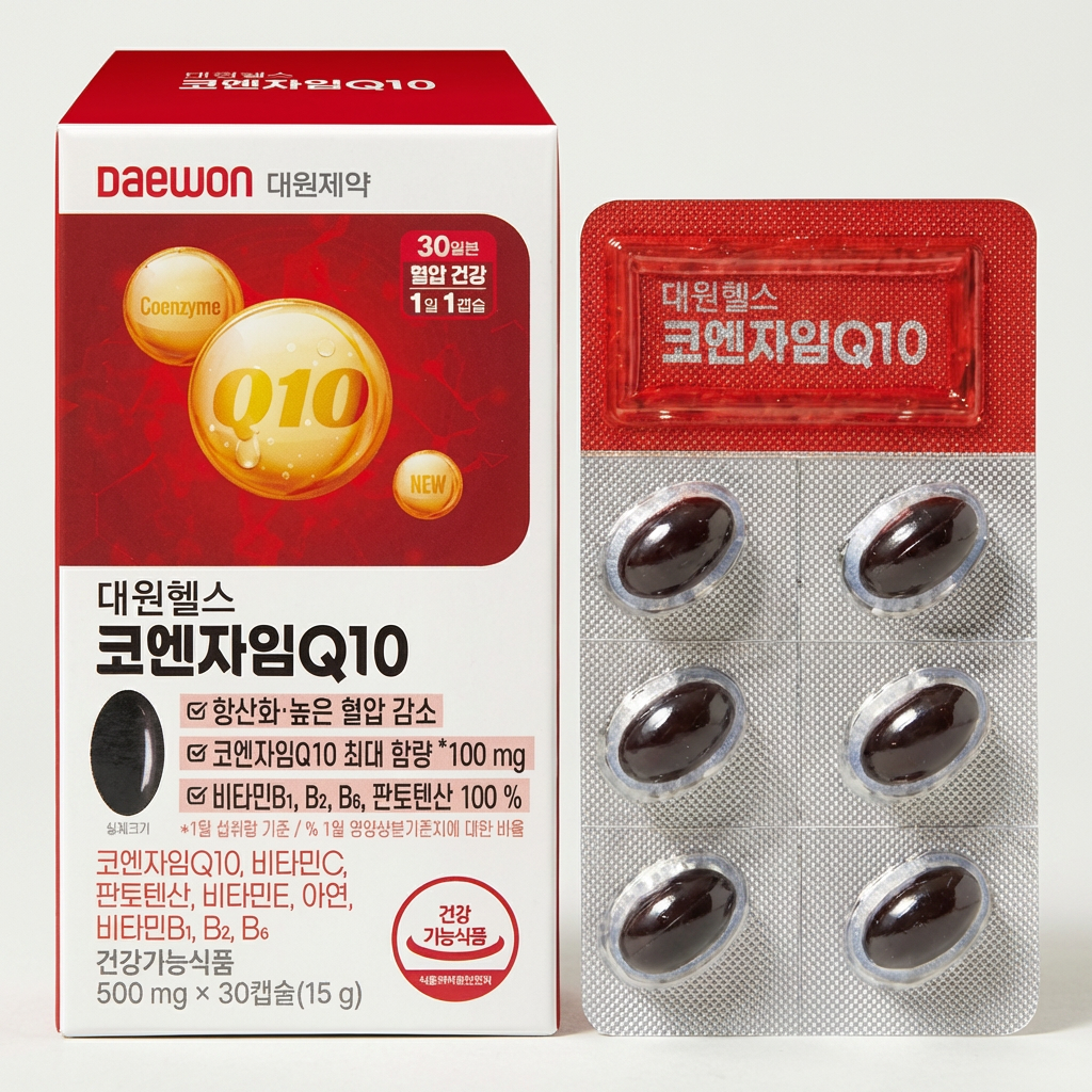하루특가) 대원헬스 코엔자임Q10, 30정, 1개
