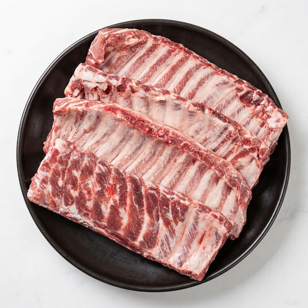 선착순특가) 국내산 한돈 등갈비, 3kg, 1박스