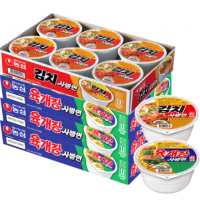 육개장사발면18개 + 김치사발면6개