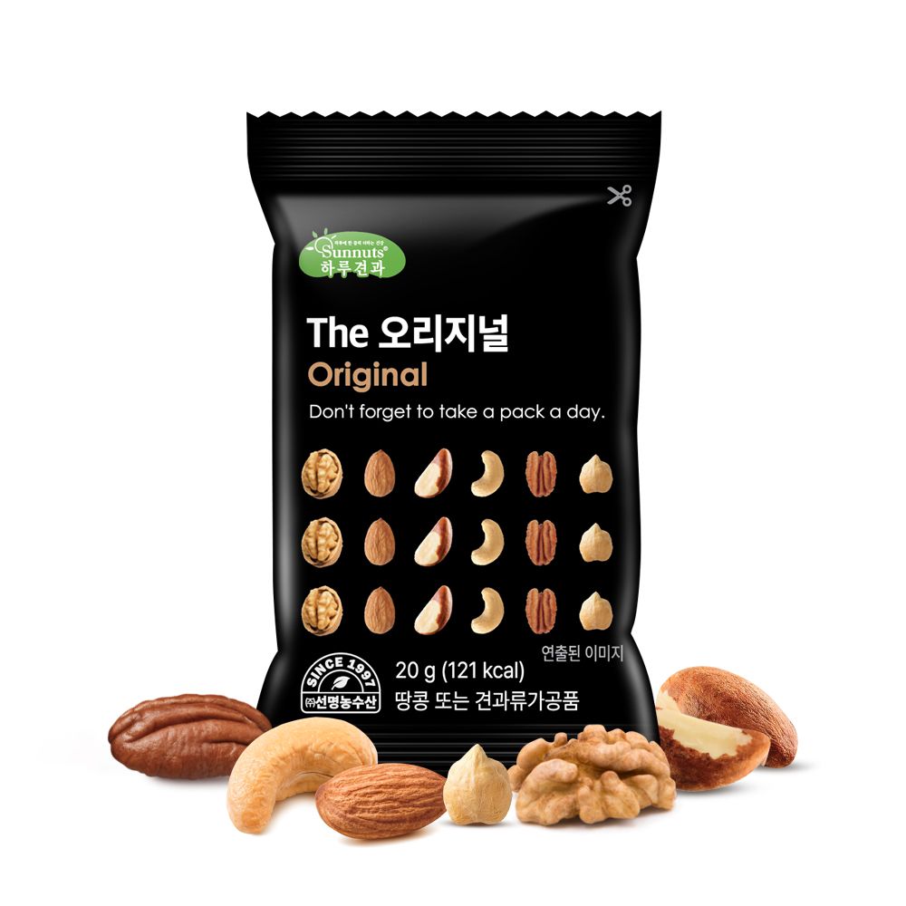 하루특가) 하루견과 The 오리지널, 20g, 100봉