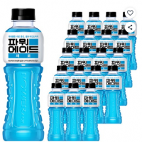파워에이드 제로, 600ml, 20개