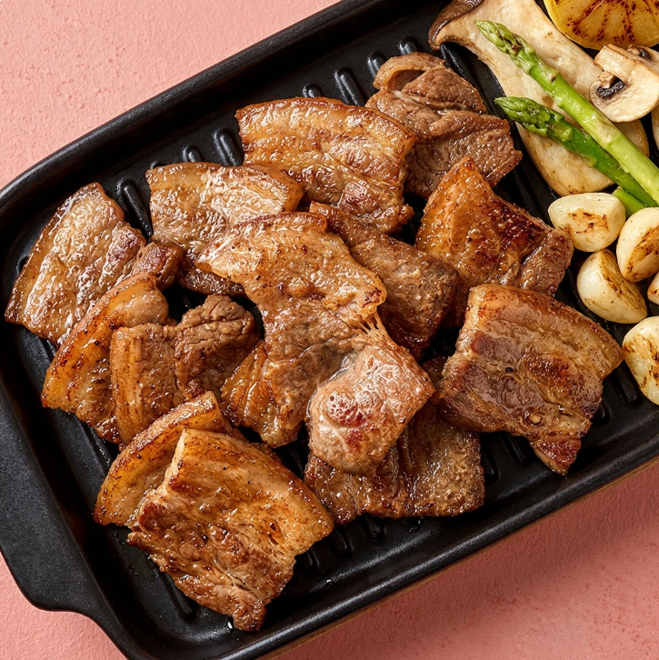 PICK) 해담별 제주 흑돼지 왕구이, 1.2kg, 2개