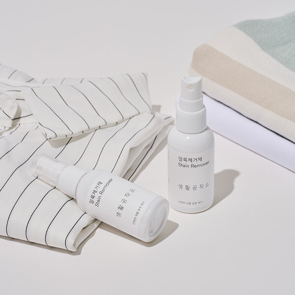 하루특가) 생활공작소 스프레이형 얼룩제거제, 50ml, 2개