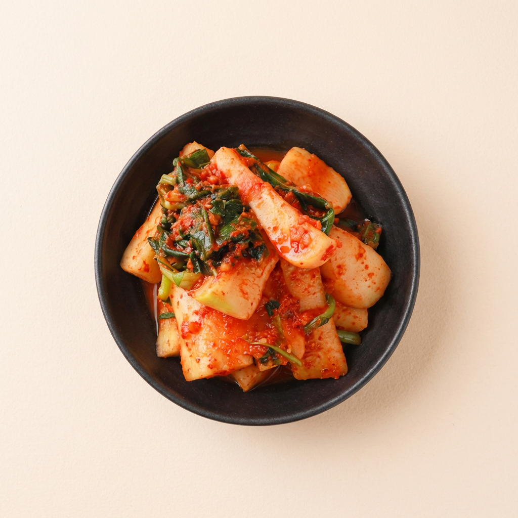 하루특가) 국내산 당일제조 전라도 실비 총각김치 2kg. 1개