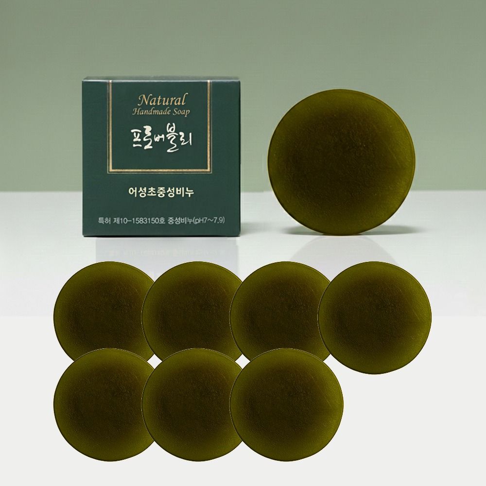 선착순특가) 프로버블리 어성초 중성 비누, 110g, 7개