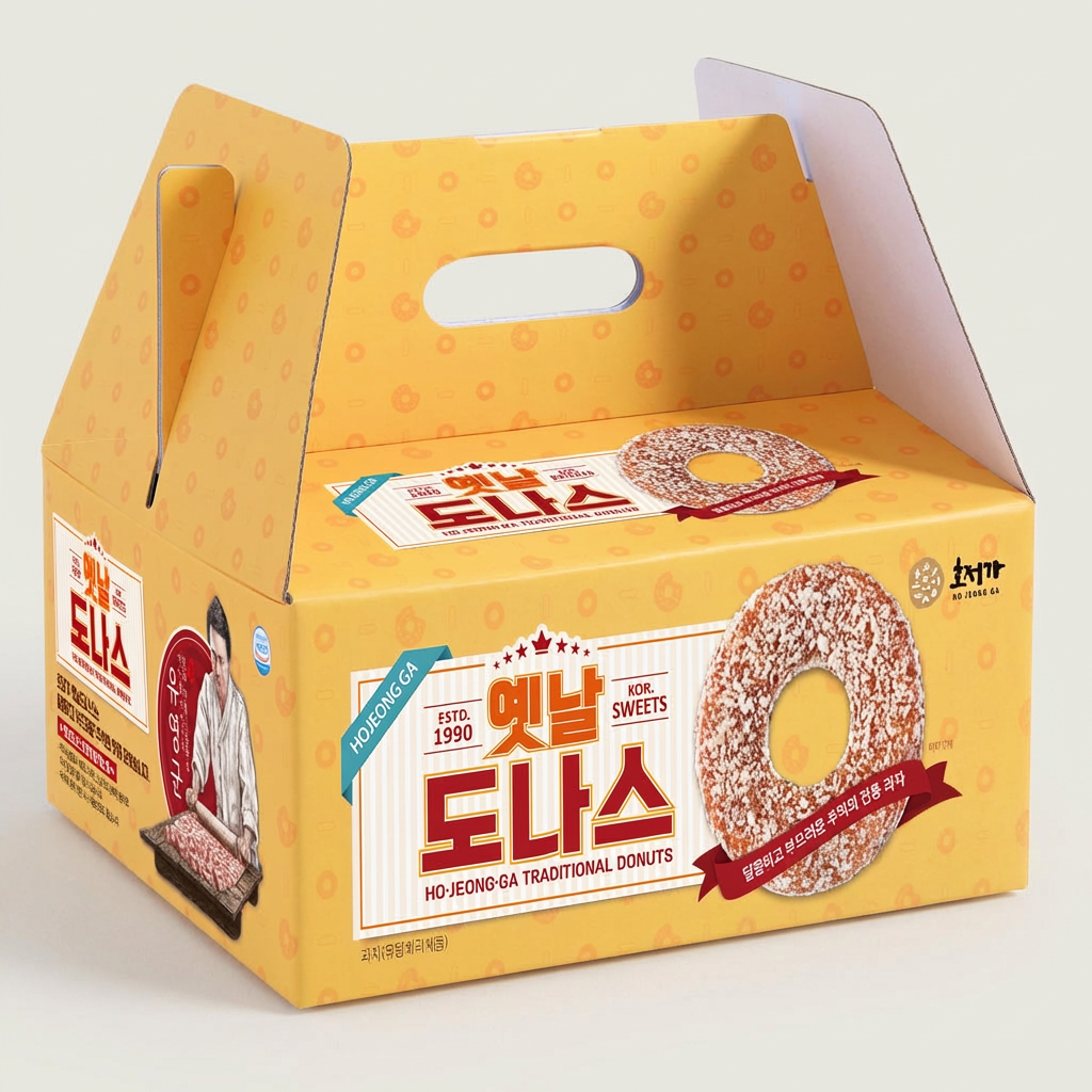 하루특가) 호정가 옛날도나스, 960g, 16개입 1박스