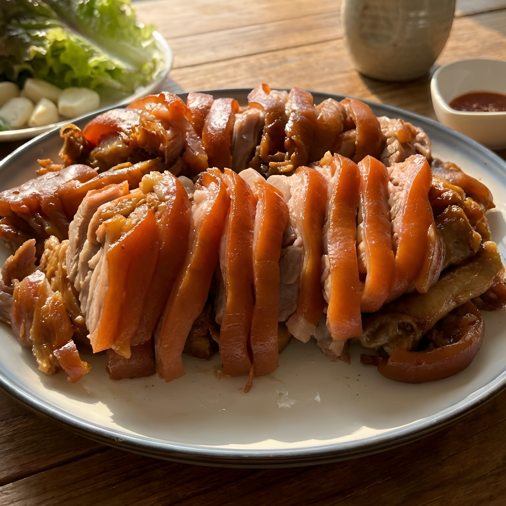 하루특가) 지민푸드 국내산 앞다리 왕족발 전족, 1.4kg, 1개