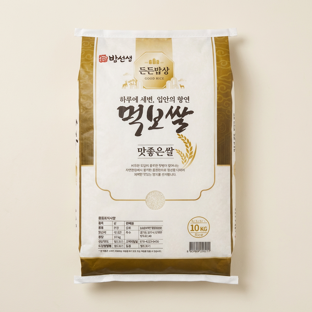 하루특가) 밥선생 먹보쌀, 상등급, 10kg, 1개