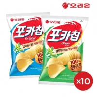 오리온 포카칩 어니언(66g)x10+오리지널x10