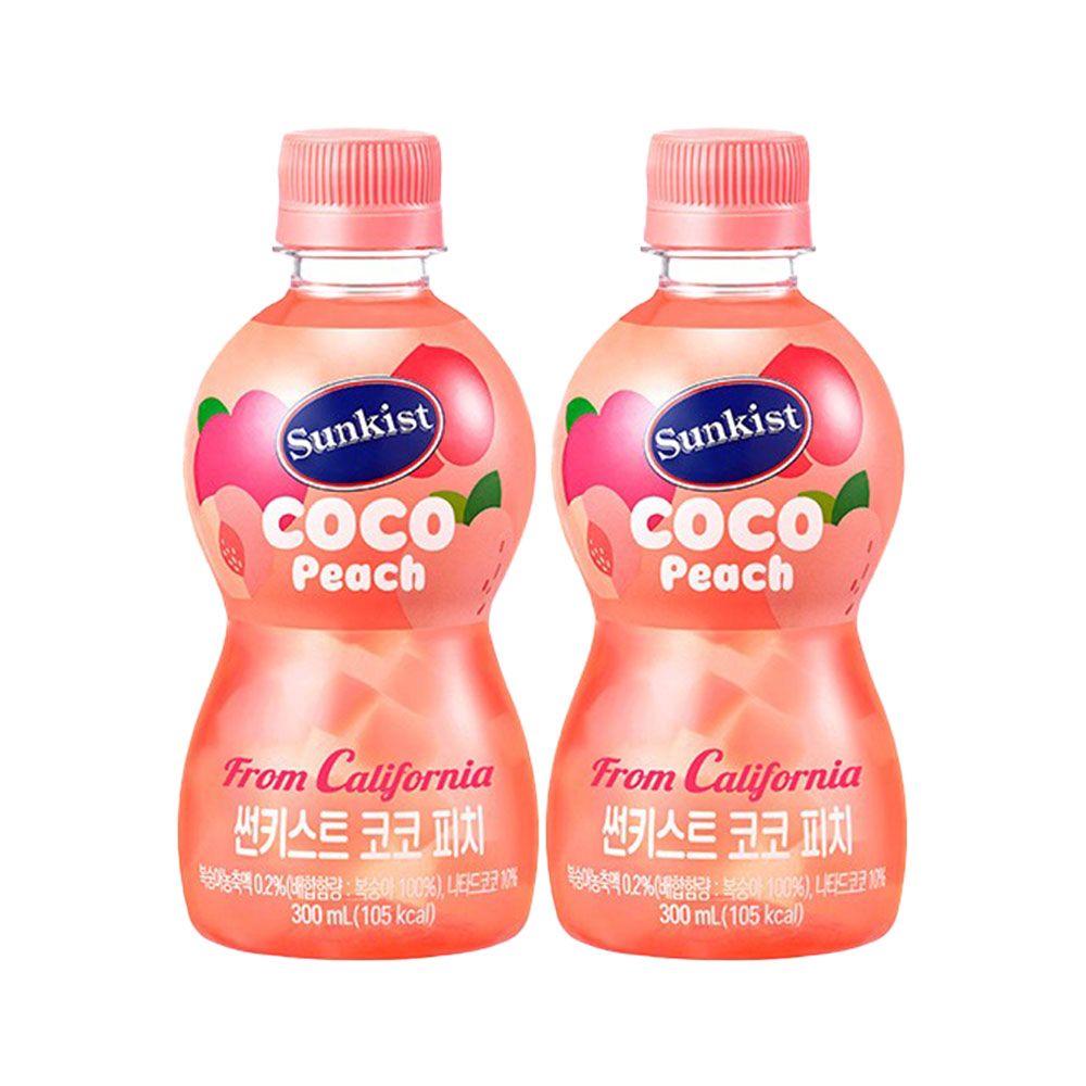 하루특가) 썬키스트 코코피치, 300ml, 20개