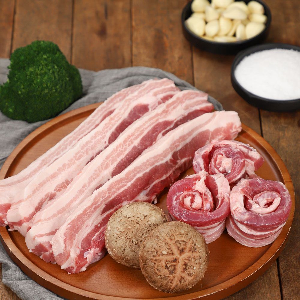하루특가) 삼겹살, 500g, 2팩
