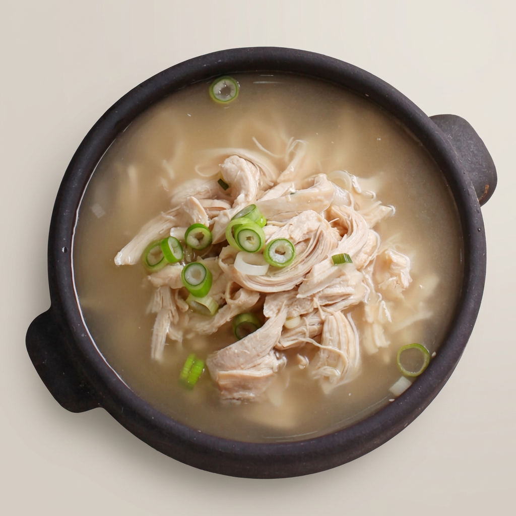 하루특가) 사리원 닭곰탕, 600g, 4팩