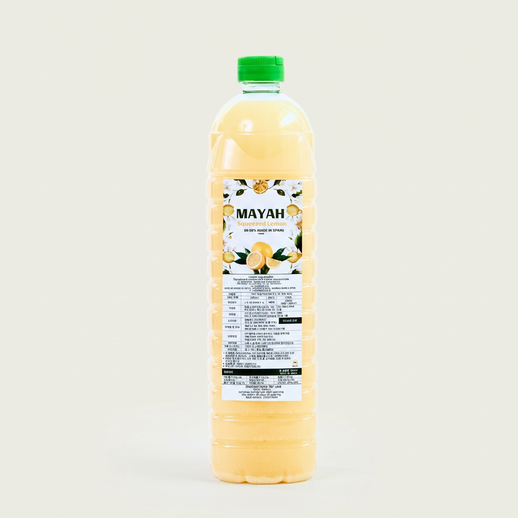 하루특가) 마야 착즙레몬, 1L, 4병
