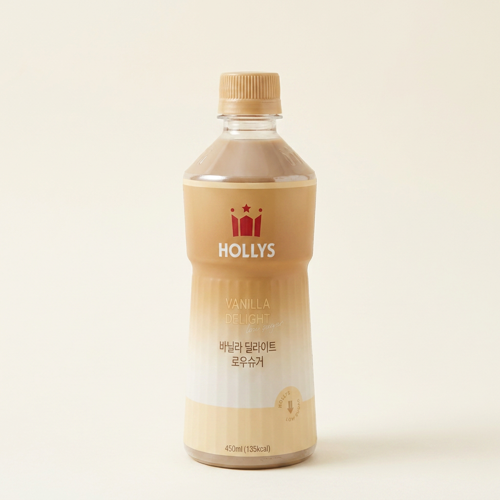 하루특가) 할리스 바닐라 딜라이트 로우슈거, 450ml, 24개