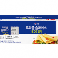 소와나무 트리플 슬라이스 치즈 1.8kg 1개 (100매)