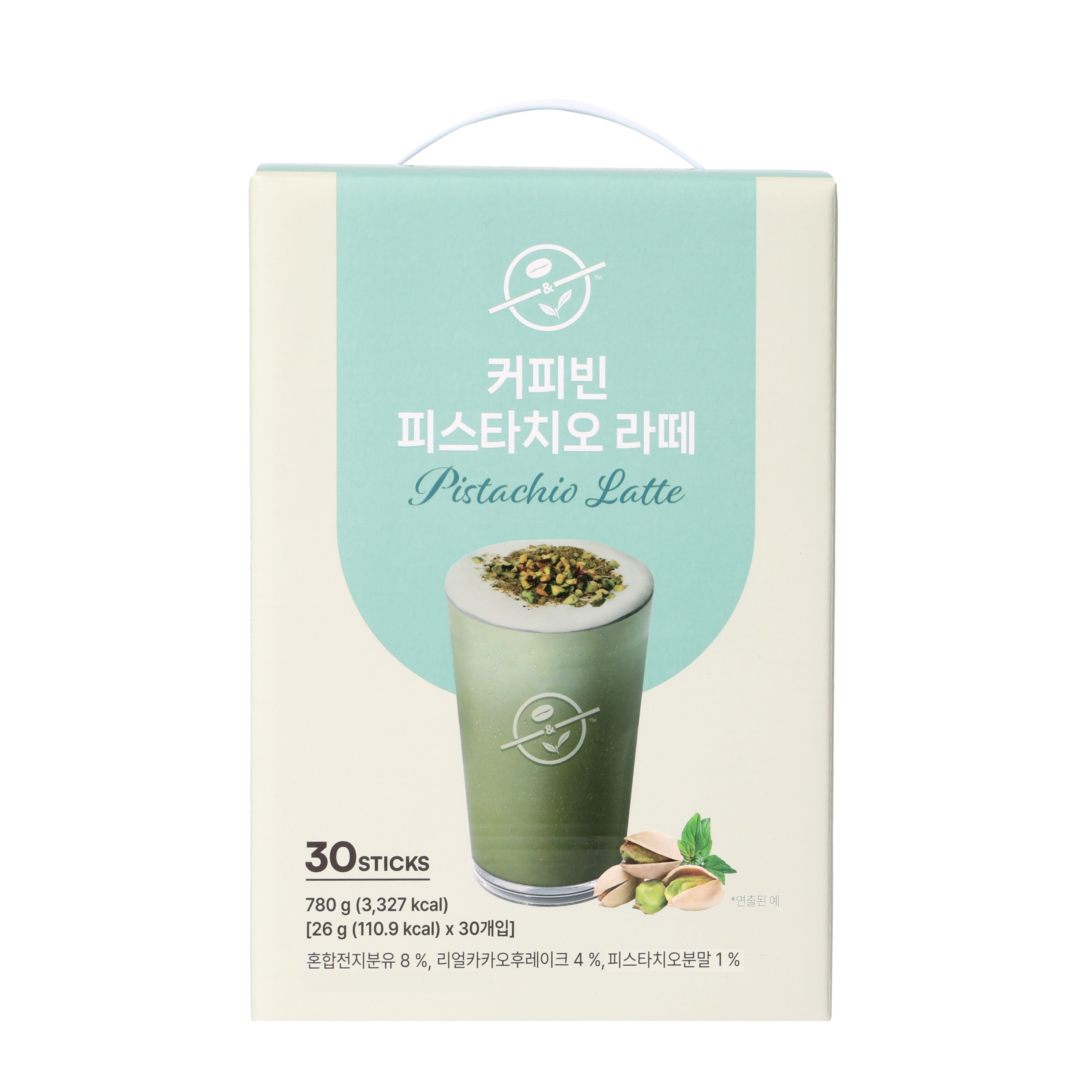 하루특가) 커피빈 피스타치오 라떼, 26g, 30스틱, 1개