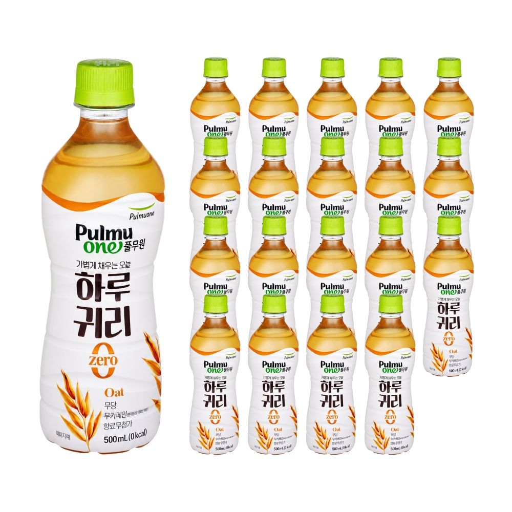 하루특가) 풀무원 곡물차 하루귀리, 500ml, 20개