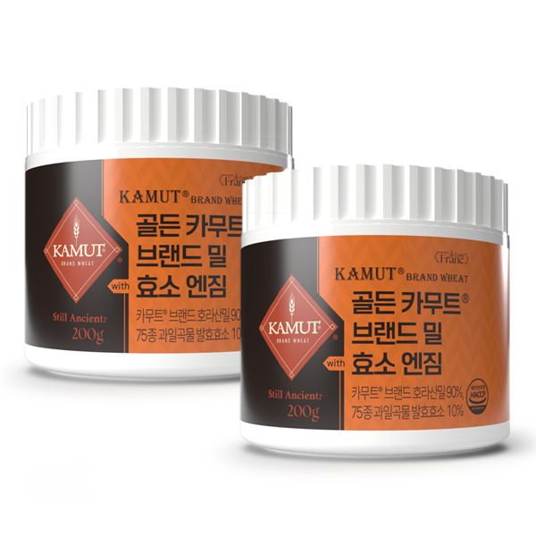 하루특가) 카무트 골든 카무트 브랜드 밀 효소 엔짐, 200g, 2개