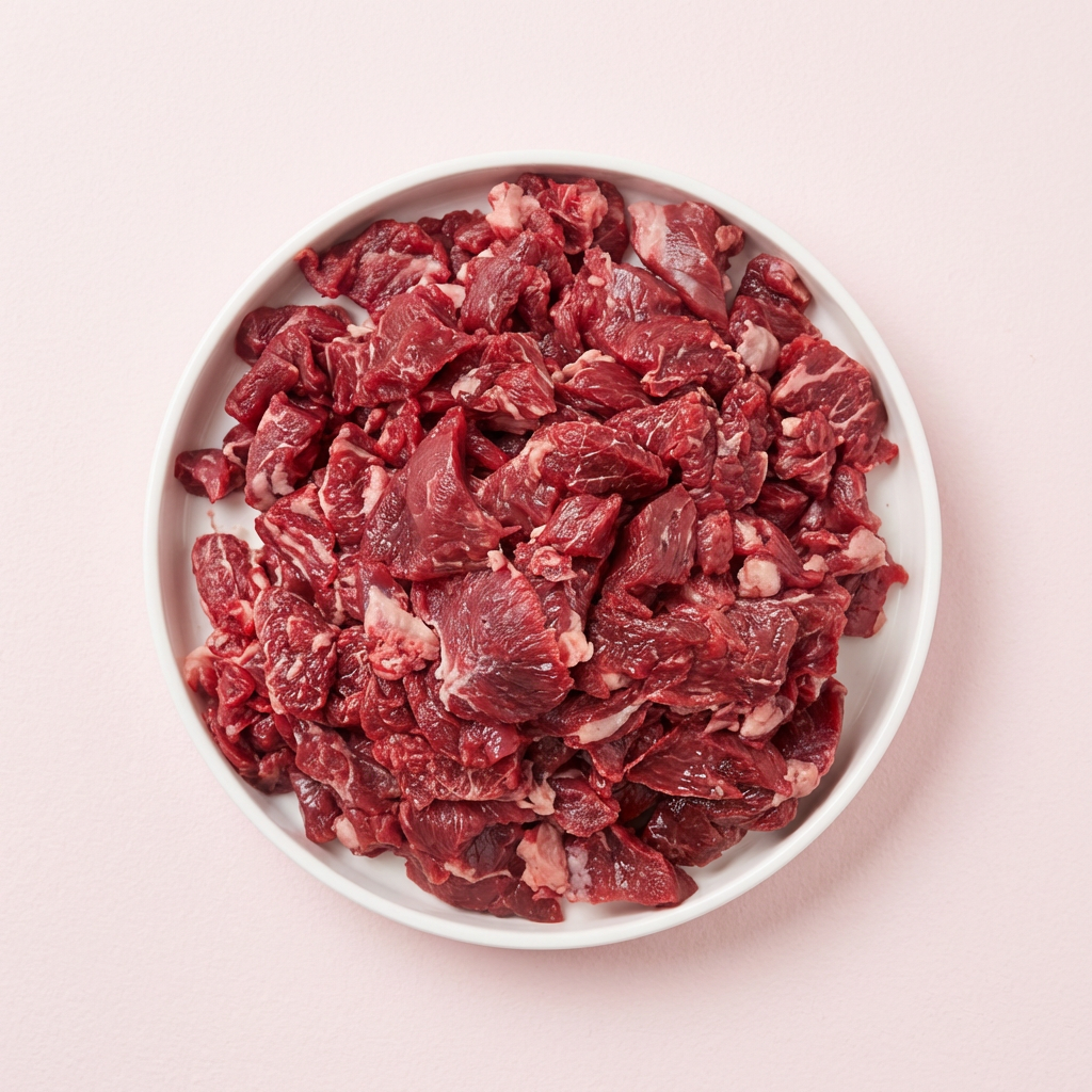 하루특가) 구팔 투쁠 한우 국거리, 1kg, 1개