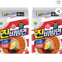 오뚜기 진비빔면 156g, 8개