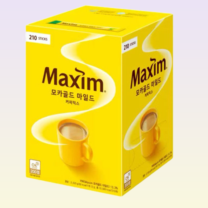 하루특가) 맥심 모카골드 마일드 커피믹스, 12g, 210개입, 1개